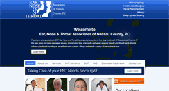 Desktop Screenshot of entnassau.com